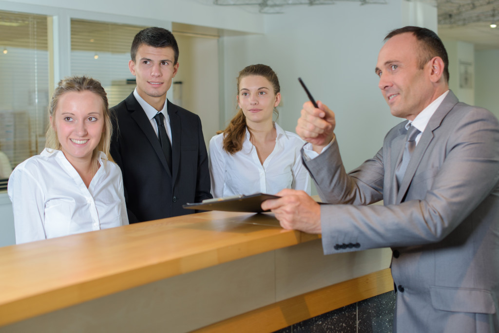 hotel staff