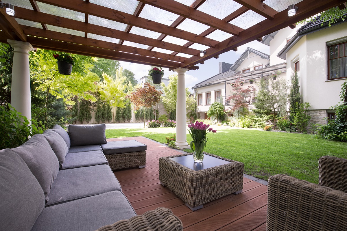 outdoor balcony