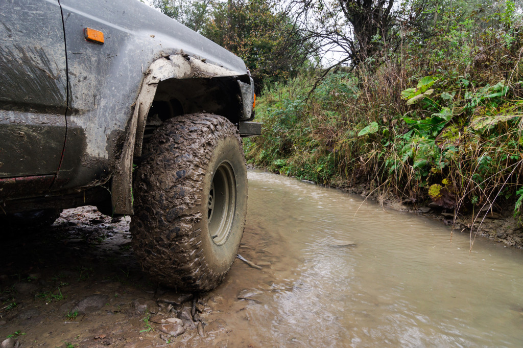 An offroad all terrain vehicle